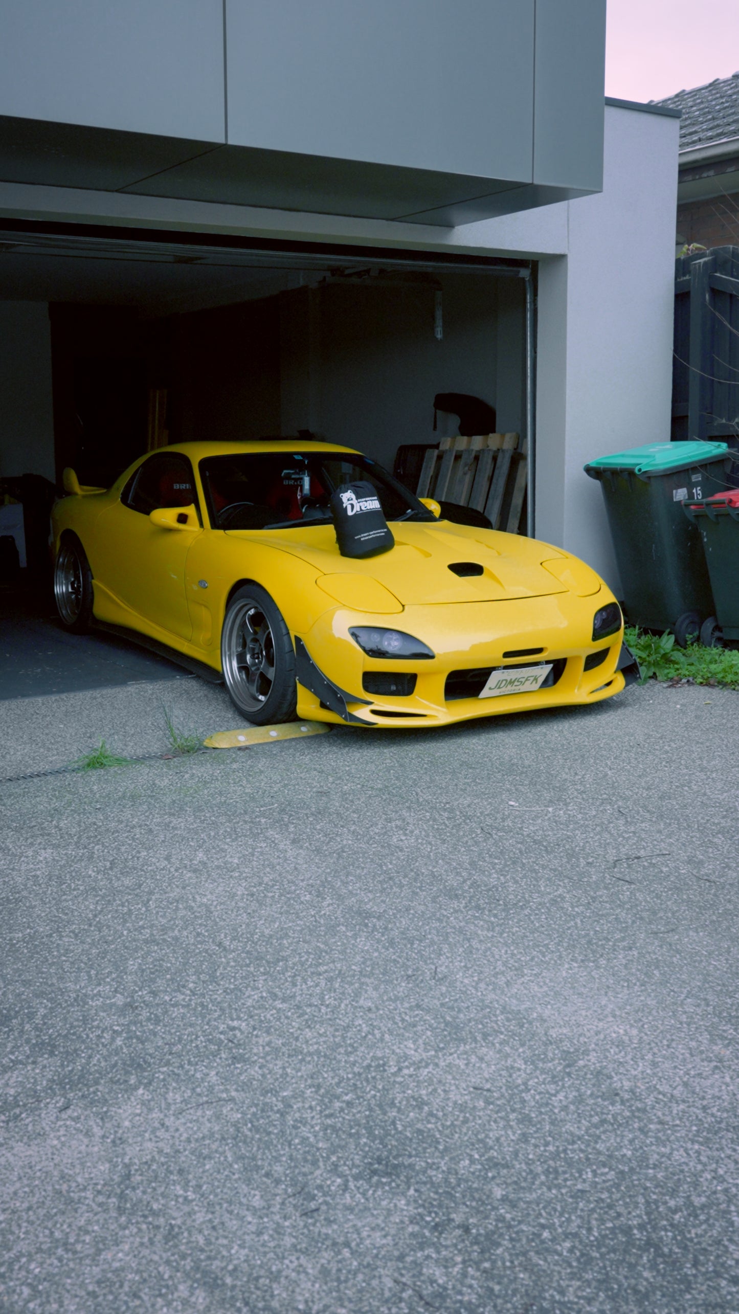 MAZDA RX7 FD3S Indoor Car Cover – Custom Fit Velvet Stretch Dust Cover