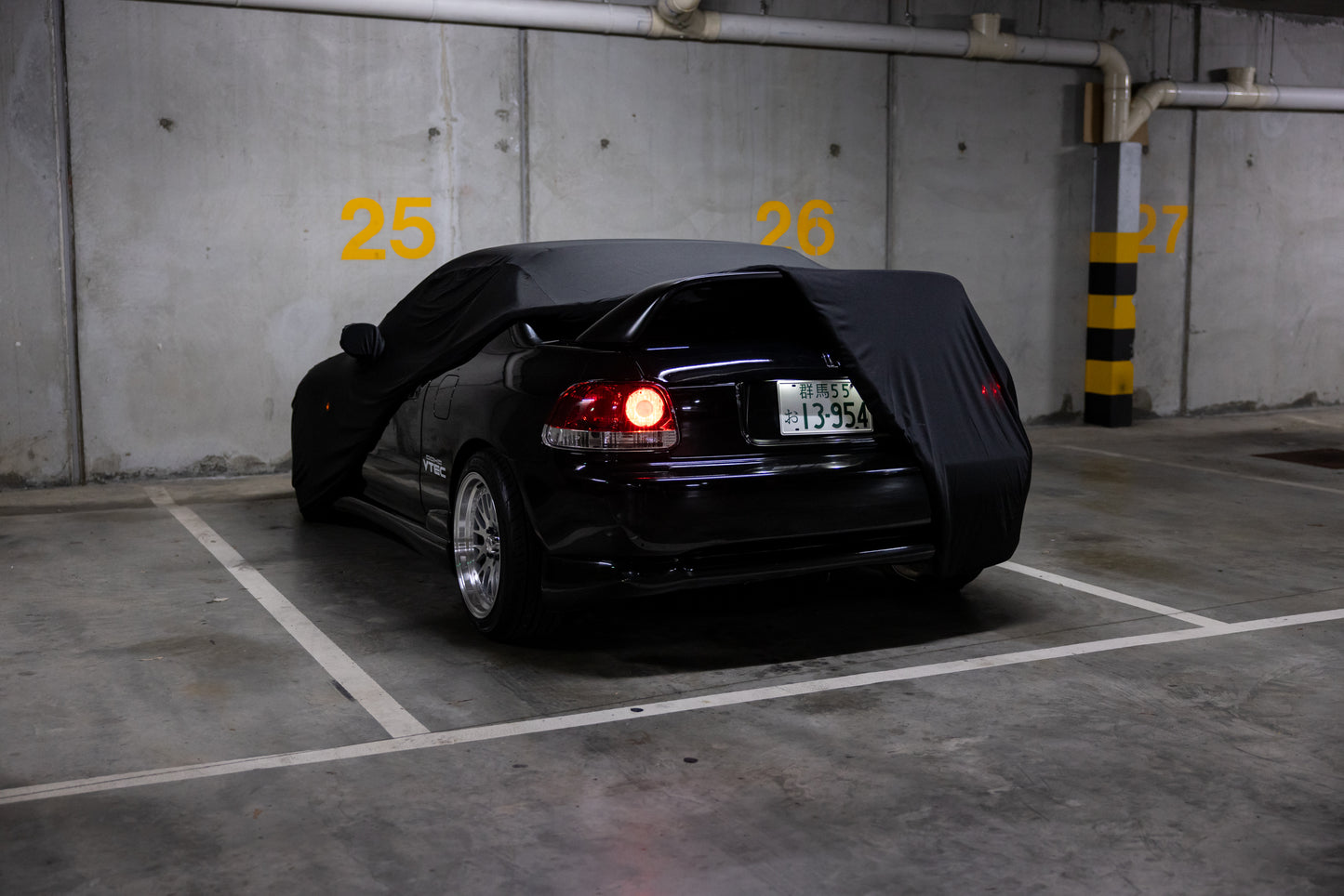 Honda CRX DELSOL Indoor Car Cover – Custom Fit Velvet Stretch Dust Cover