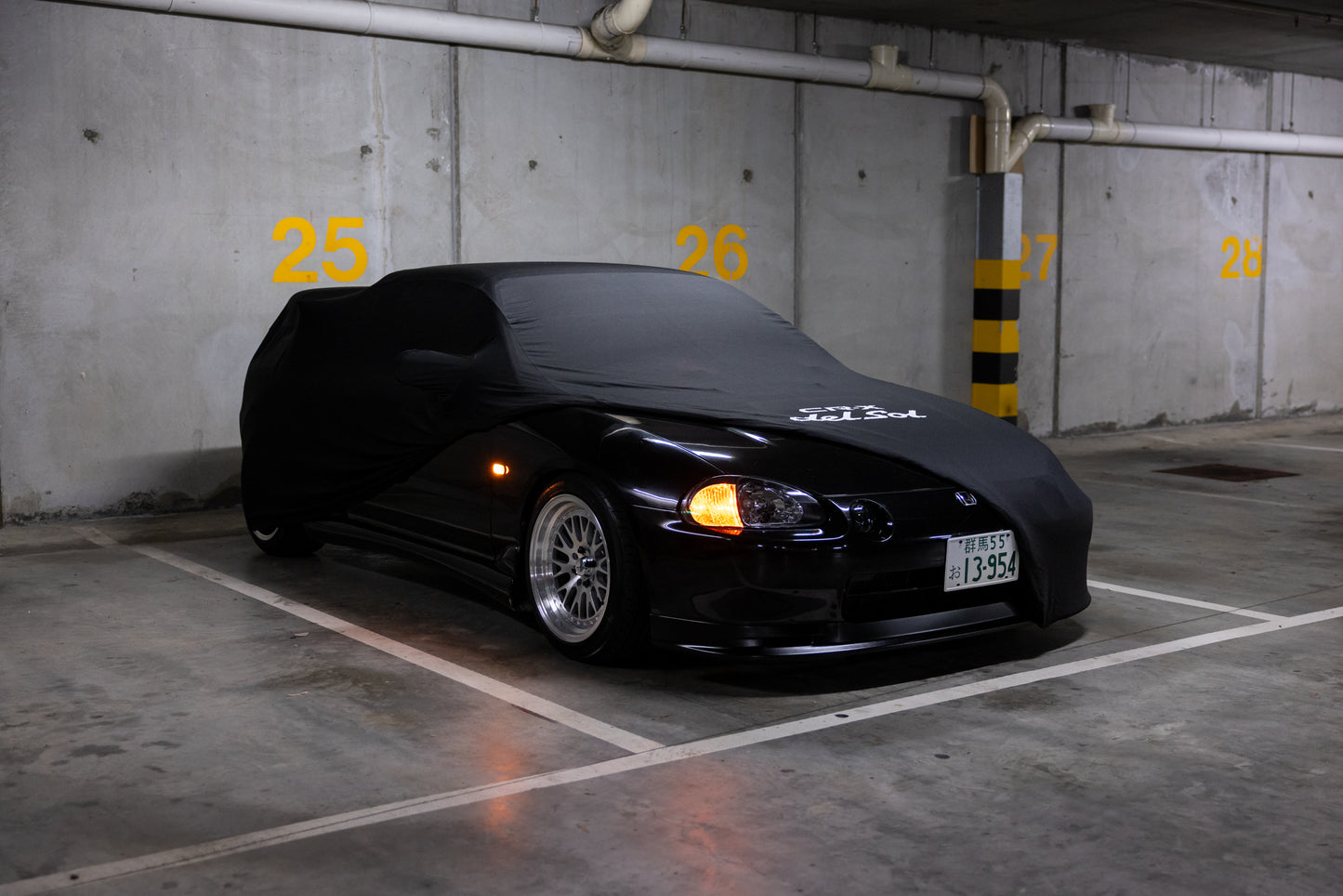 Honda CRX DELSOL Indoor Car Cover – Custom Fit Velvet Stretch Dust Cover