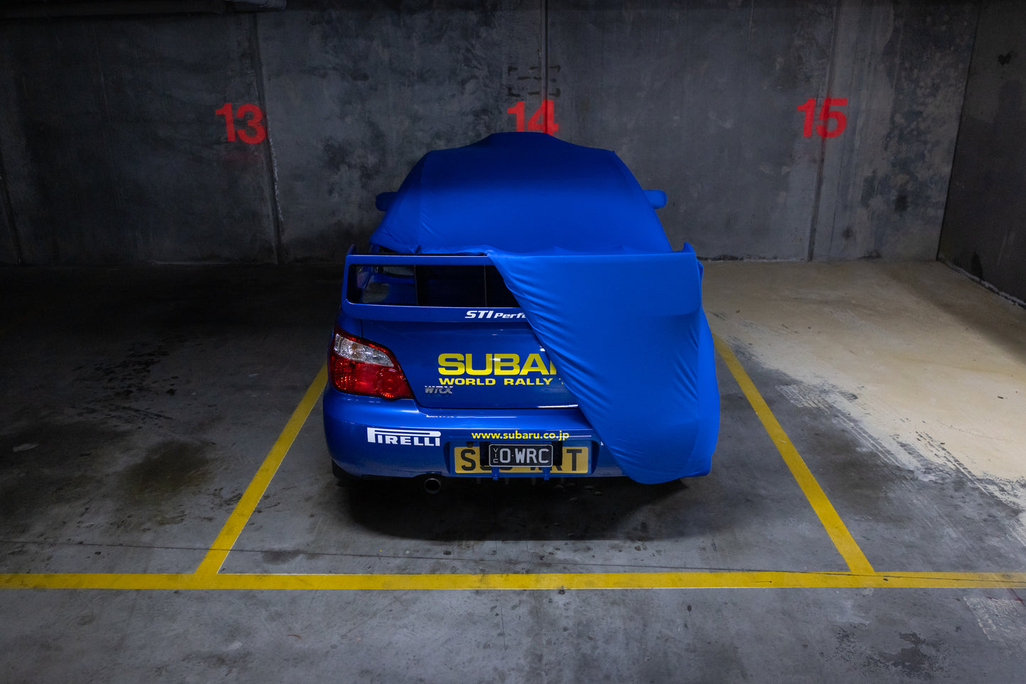 2000-2007 Subaru Impreza WRX STI GD Indoor Car Cover – Custom Fit Velvet Stretch Dust Cover