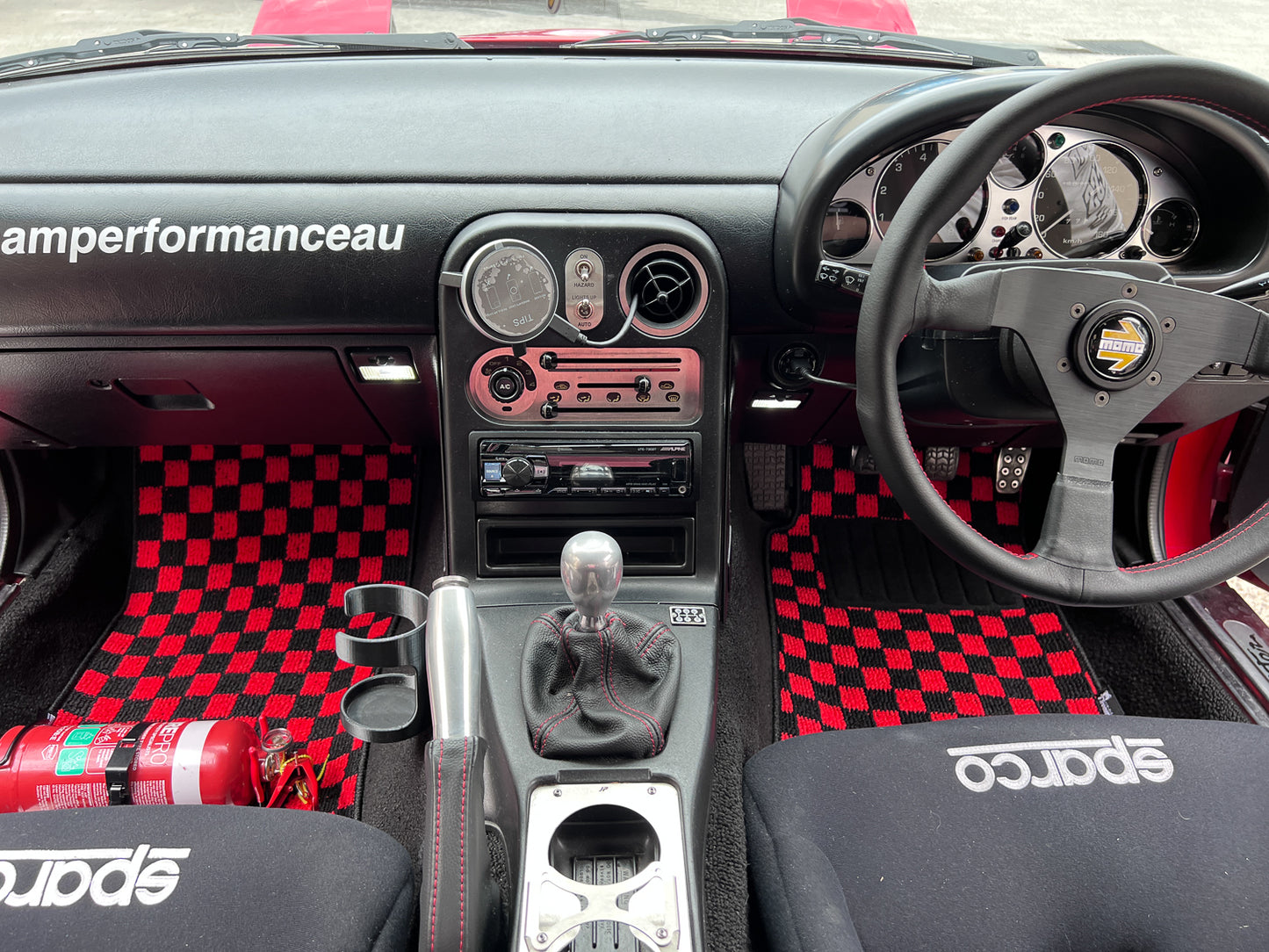 Mazda MX5 NA Checker Floor Mats