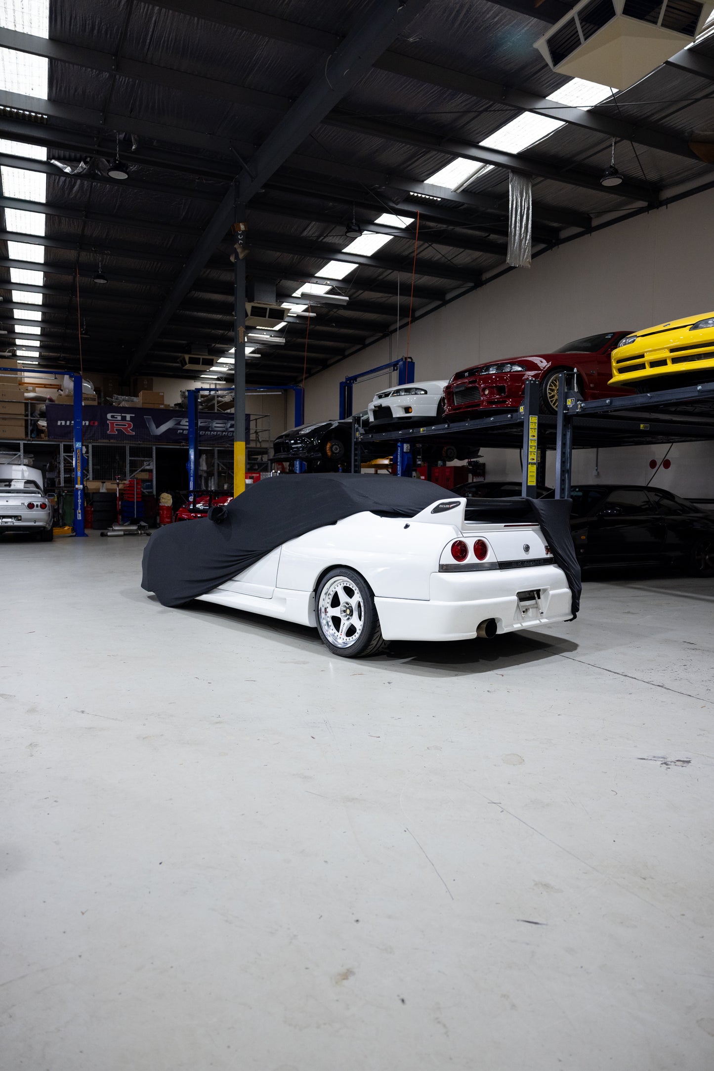 Nissan Skyline GTR R33 BCNR33 Indoor Car Cover – Custom Fit Velvet Stretch Dust Cover