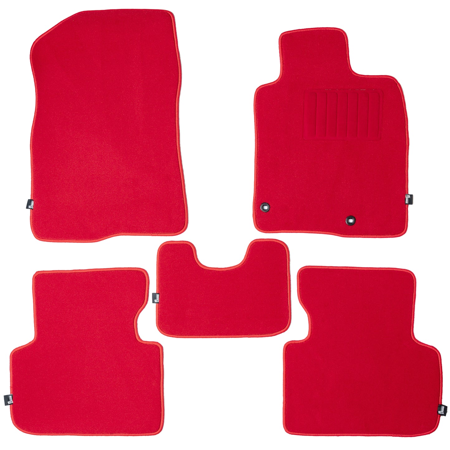 Honda Civic Type R FL5 FL1 DE5 INTEGRA TYPE S Racing Red Floor Mats Version 3