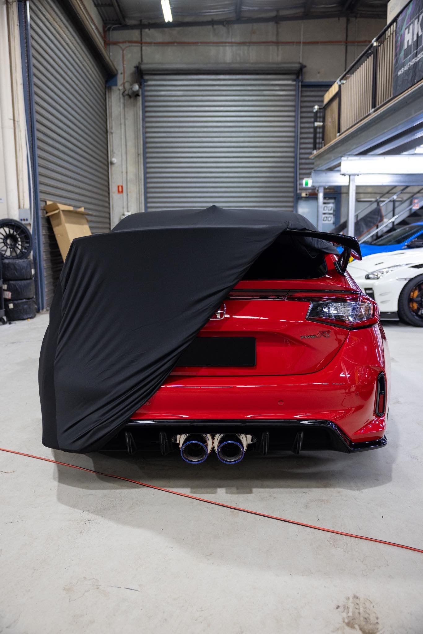 Honda Civic FL5 Type R Indoor Car Cover – Custom Fit Velvet Stretch Dust Cover
