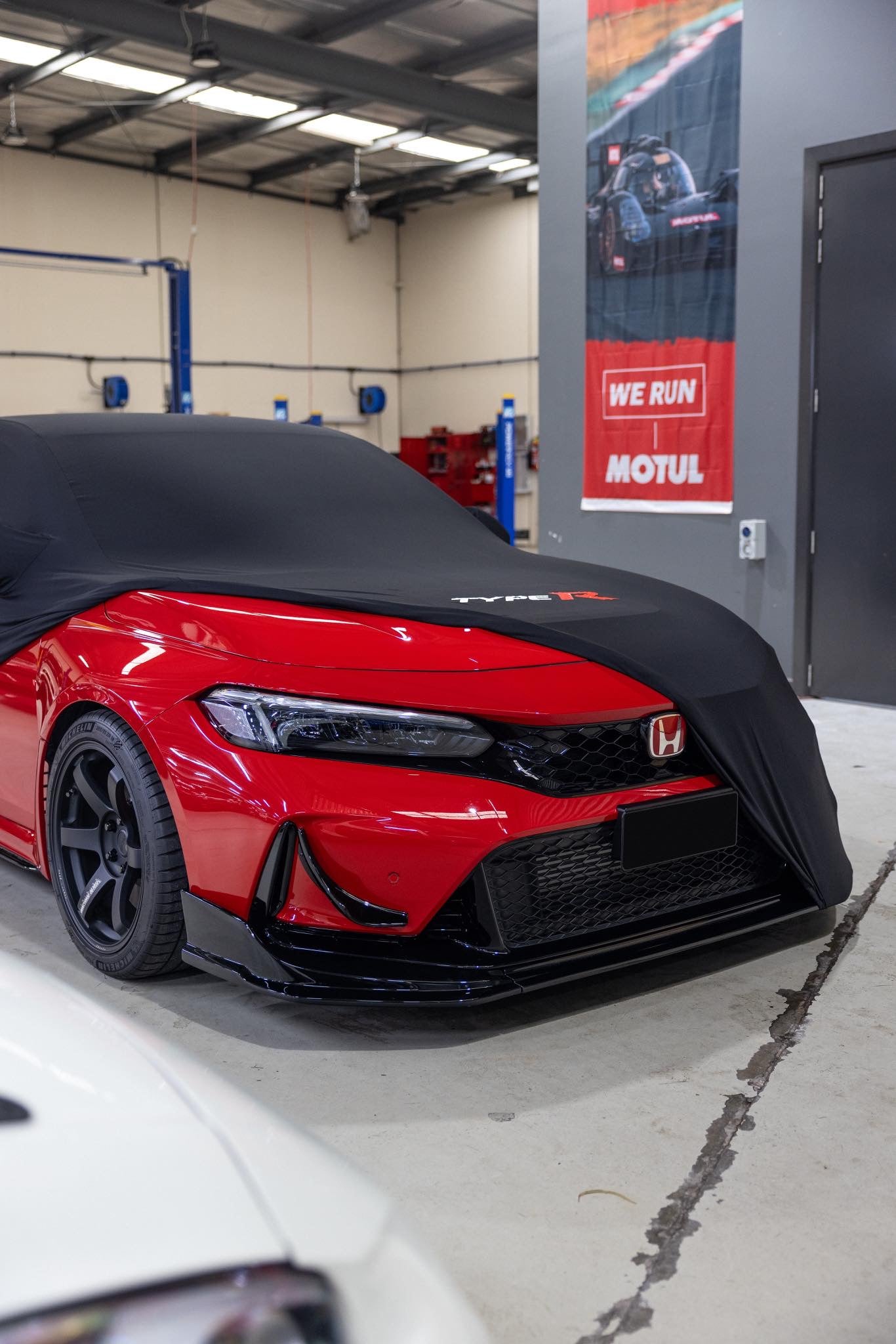 Honda Civic FL5 Type R Indoor Car Cover – Custom Fit Velvet Stretch Dust Cover