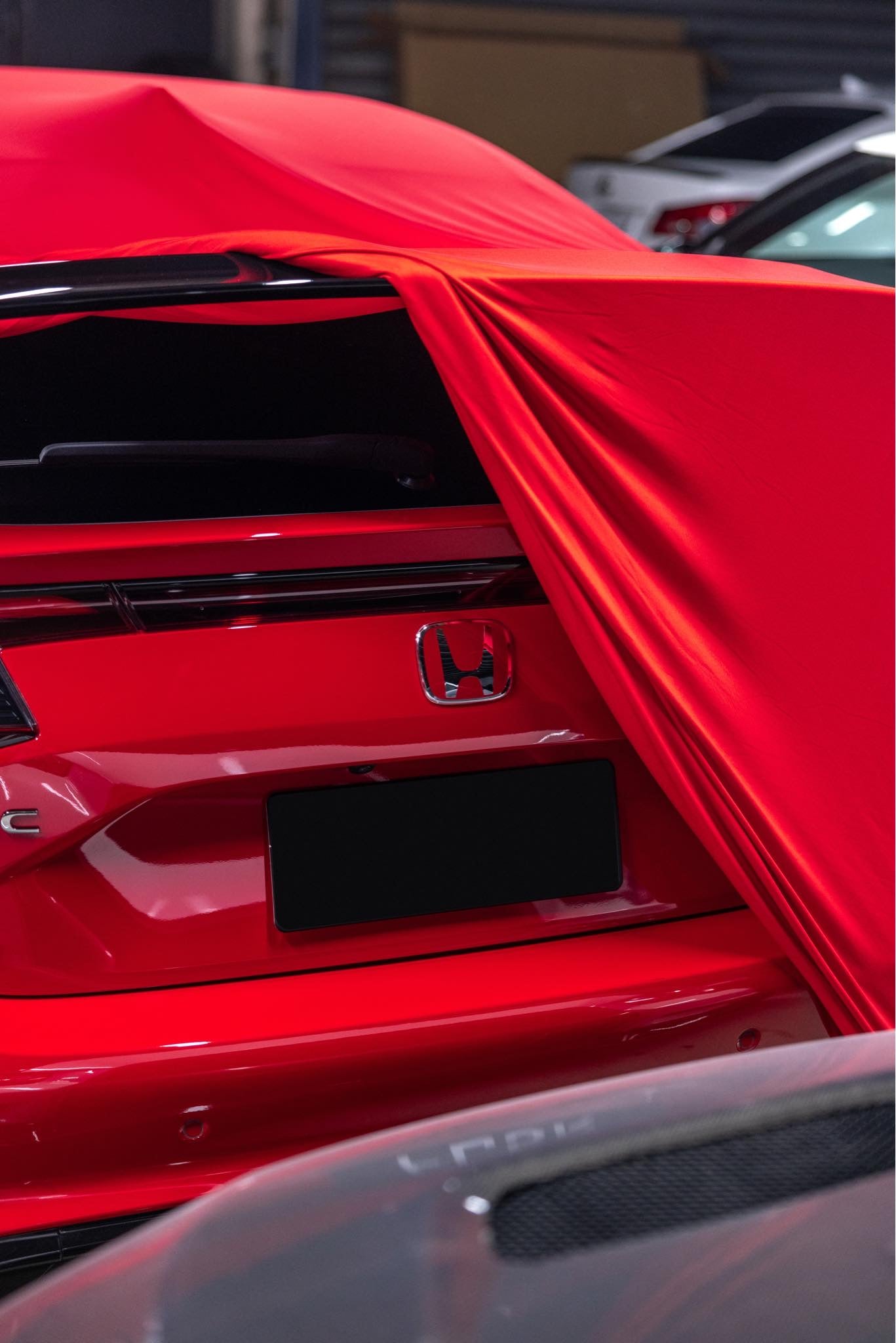 Honda Civic FL5 Type R Indoor Car Cover – Custom Fit Velvet Stretch Dust Cover
