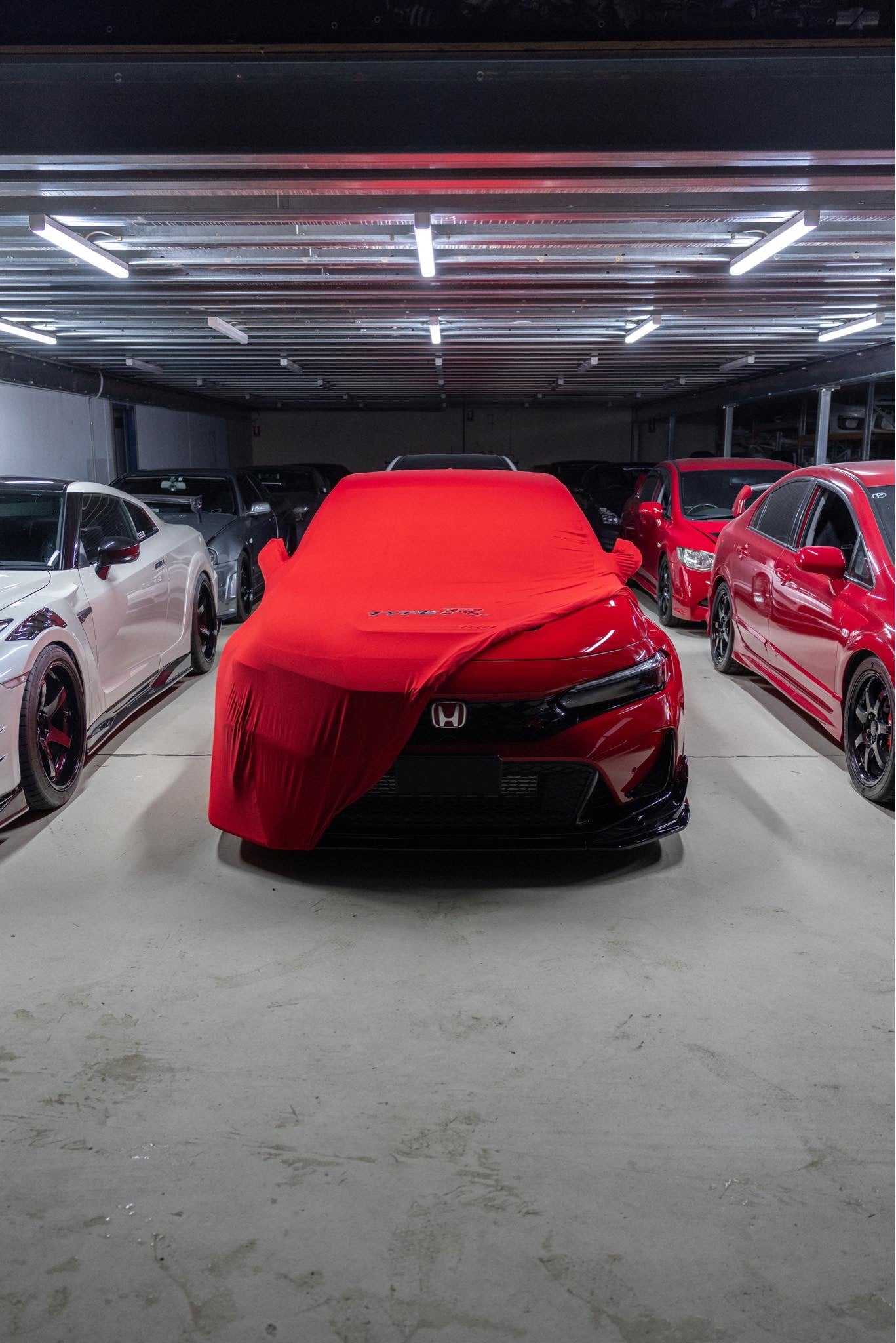 Honda Civic FL5 Type R Indoor Car Cover – Custom Fit Velvet Stretch Dust Cover