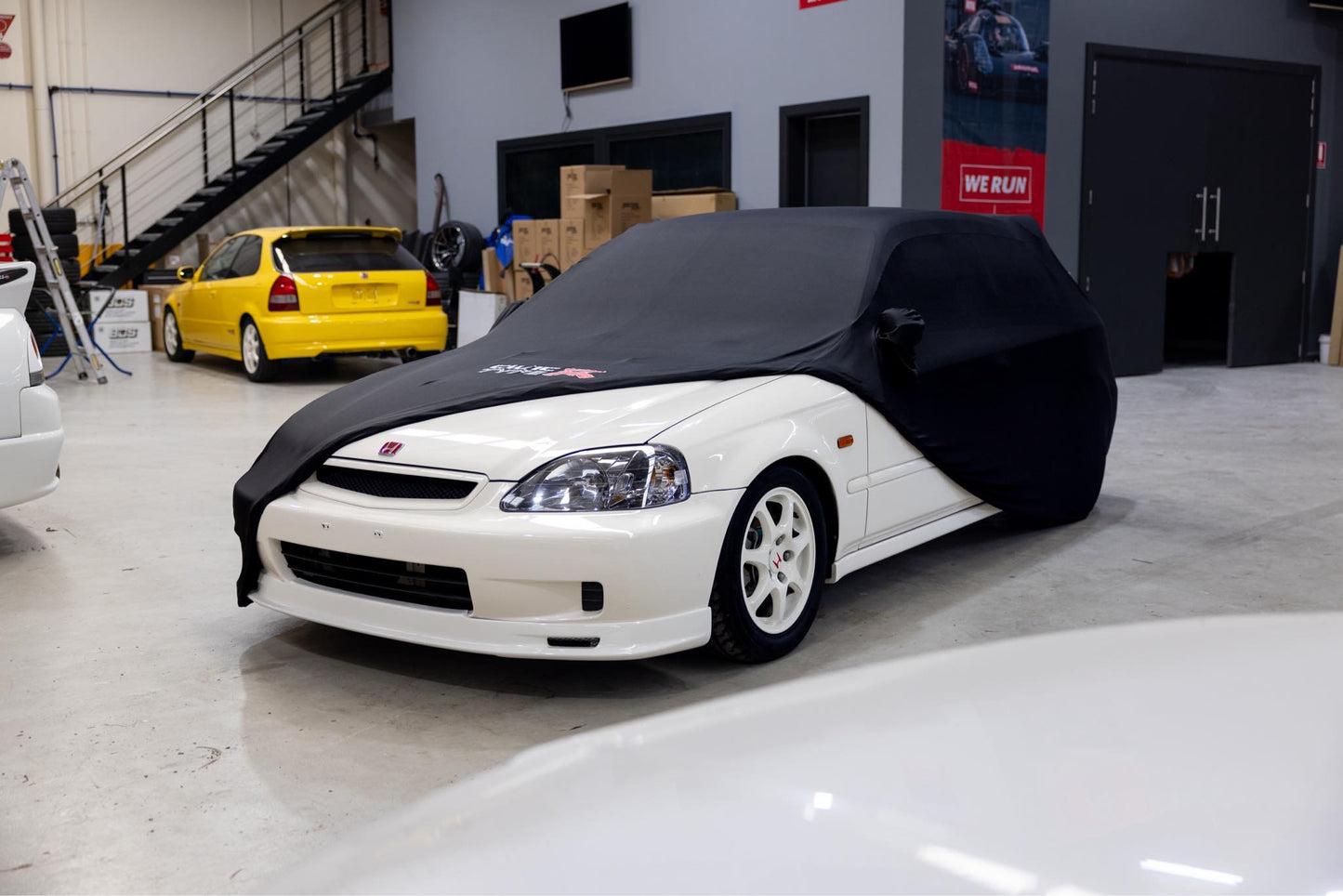 Honda Civic Type R VTI-R EK9 EK1 EK4 Indoor Car Cover – Custom Fit Velvet Stretch Dust Cover