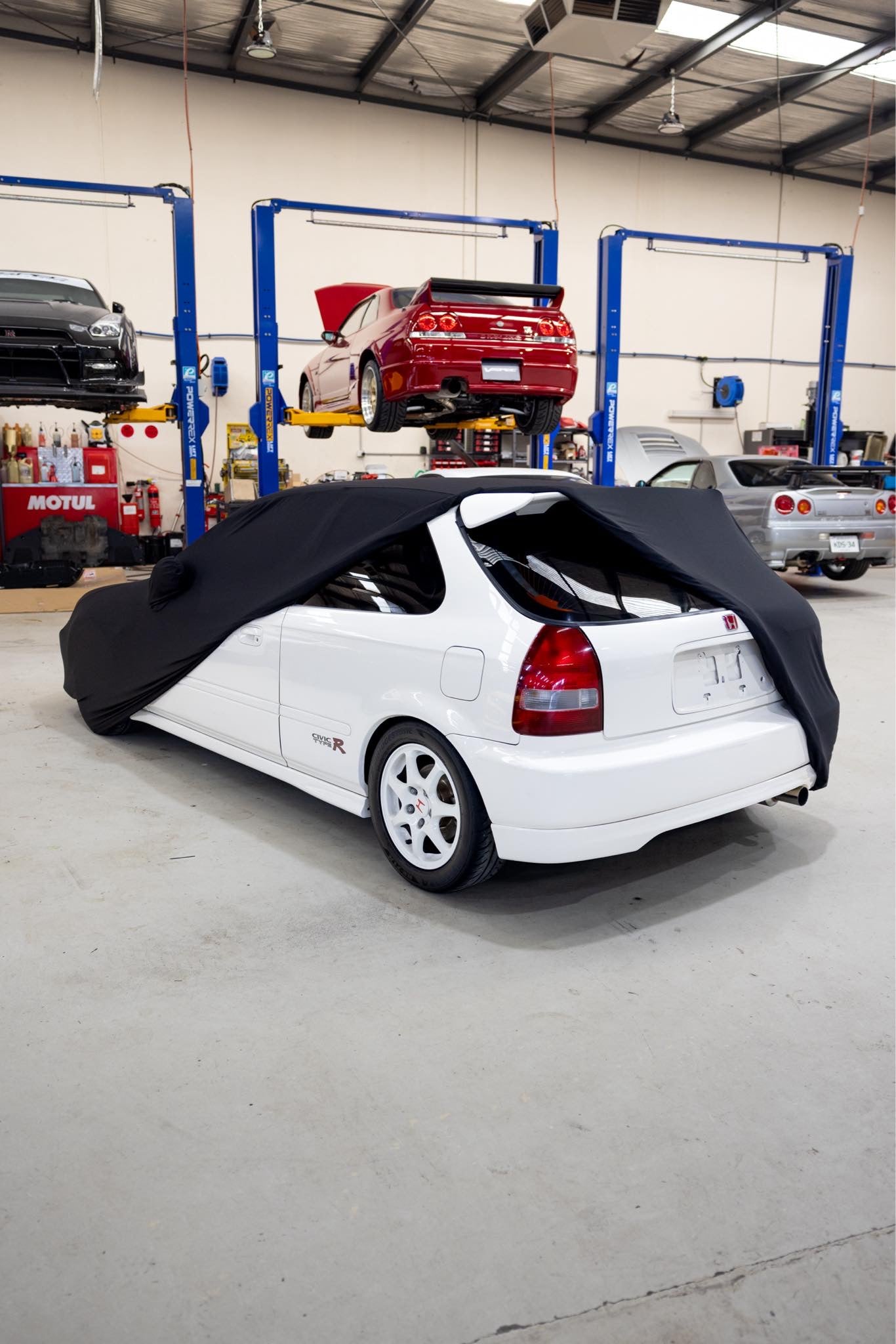 Honda Civic Type R VTI-R EK9 EK1 EK4 Indoor Car Cover – Custom Fit Velvet Stretch Dust Cover
