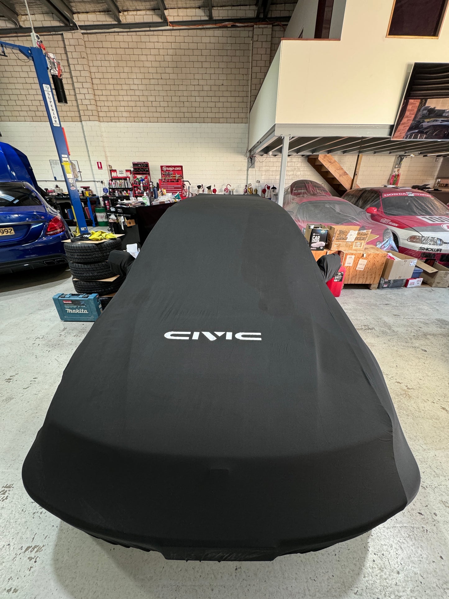 Honda CIVIC EF9 ED6 Indoor Car Cover – Custom Fit Velvet Stretch Dust Cover