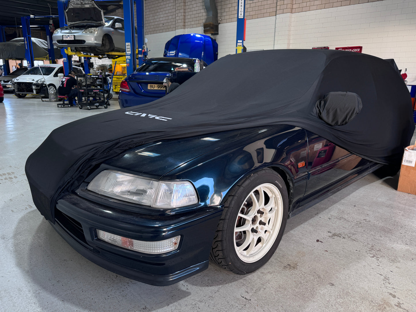 Honda CIVIC EF9 ED6 Indoor Car Cover – Custom Fit Velvet Stretch Dust Cover