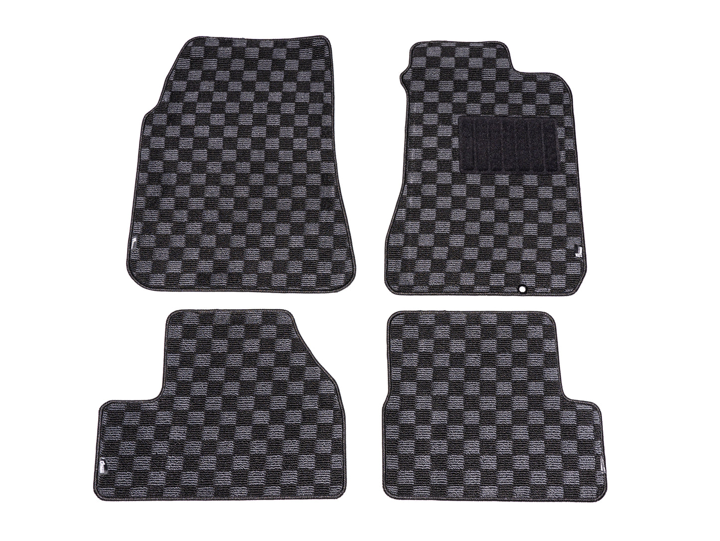 Nissan Silvia S13 180SX 200ZX Checker Floor Mats