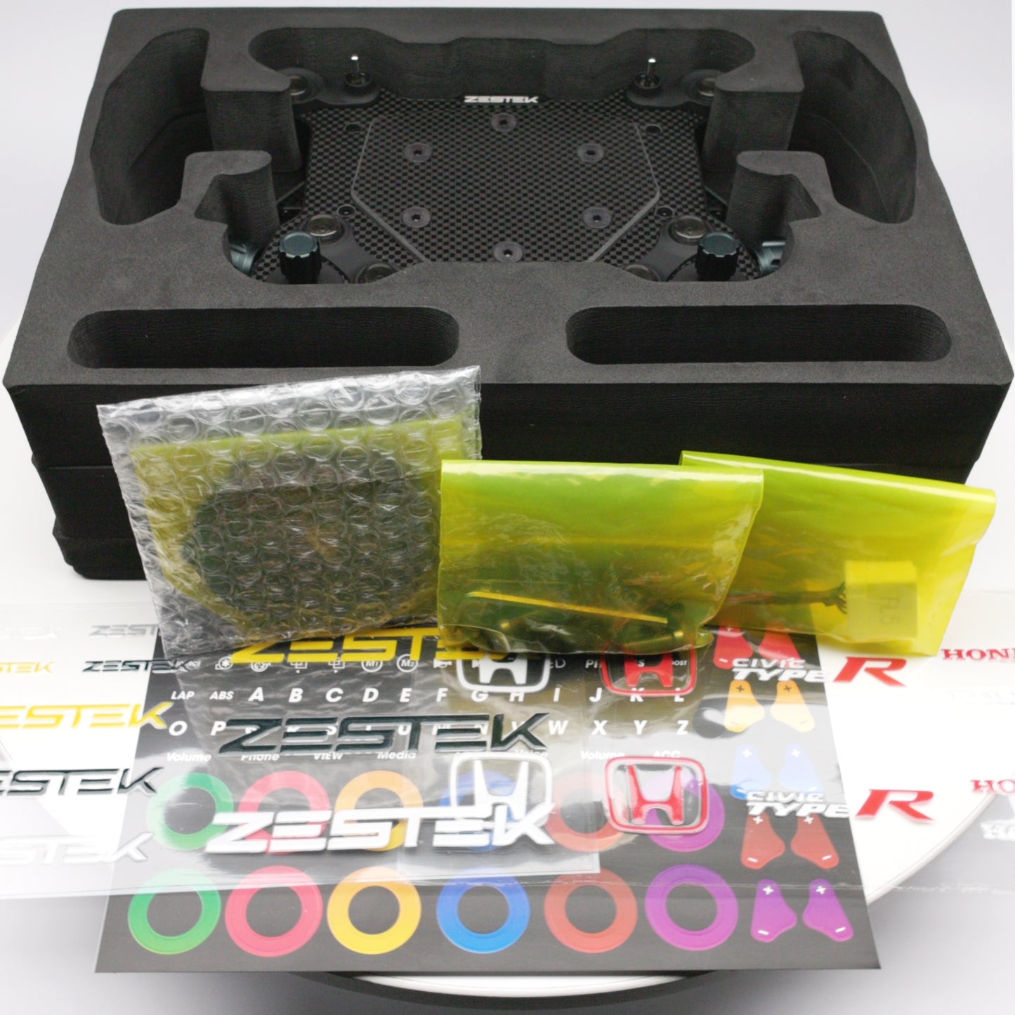 ZESTEK RACING STEERING WHEEL BUTTON PANEL-HONDA FK8 FL5 CIVIC TYPE R
