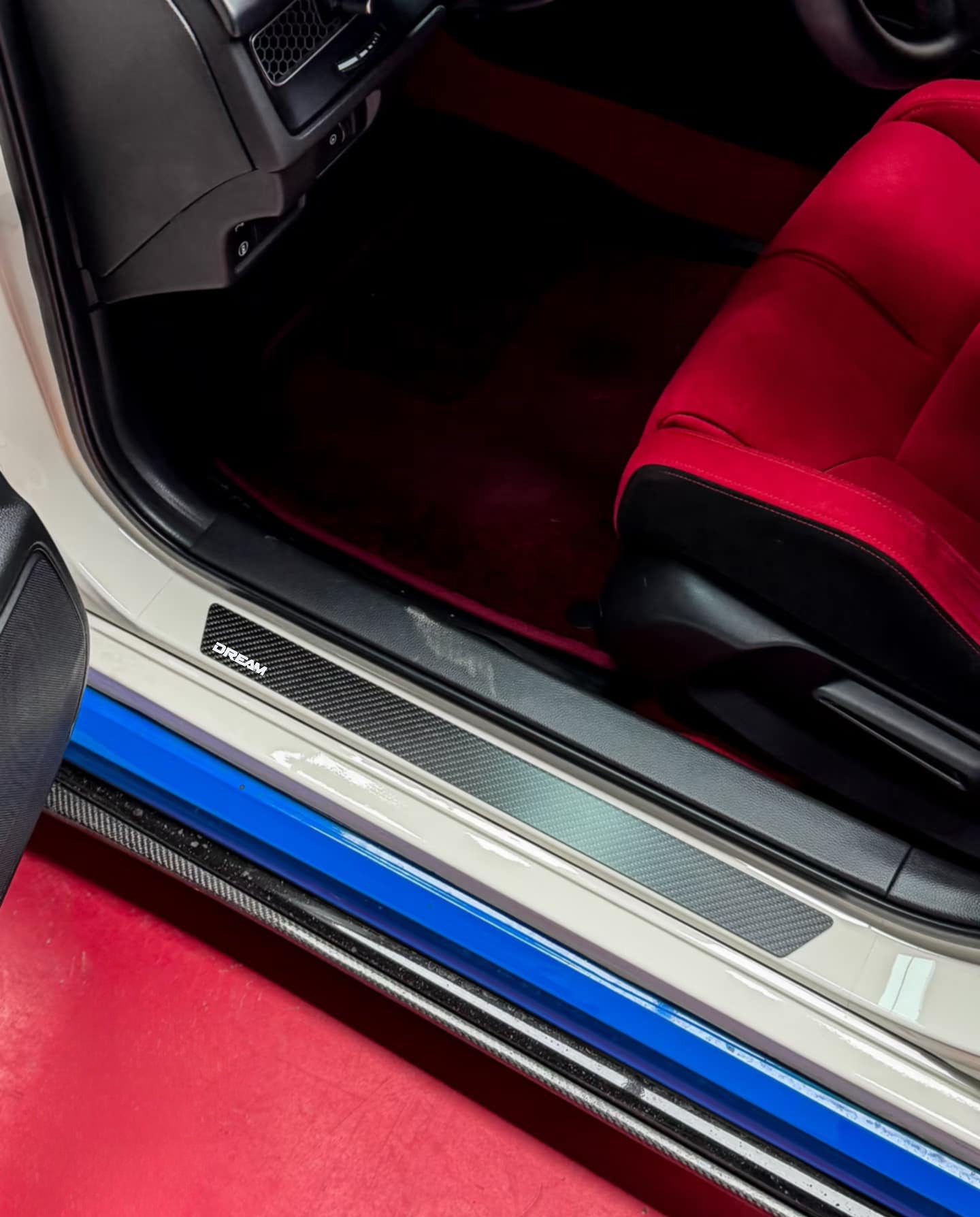 FL5 TYPE R Carbon Fiber Door Sill Plates