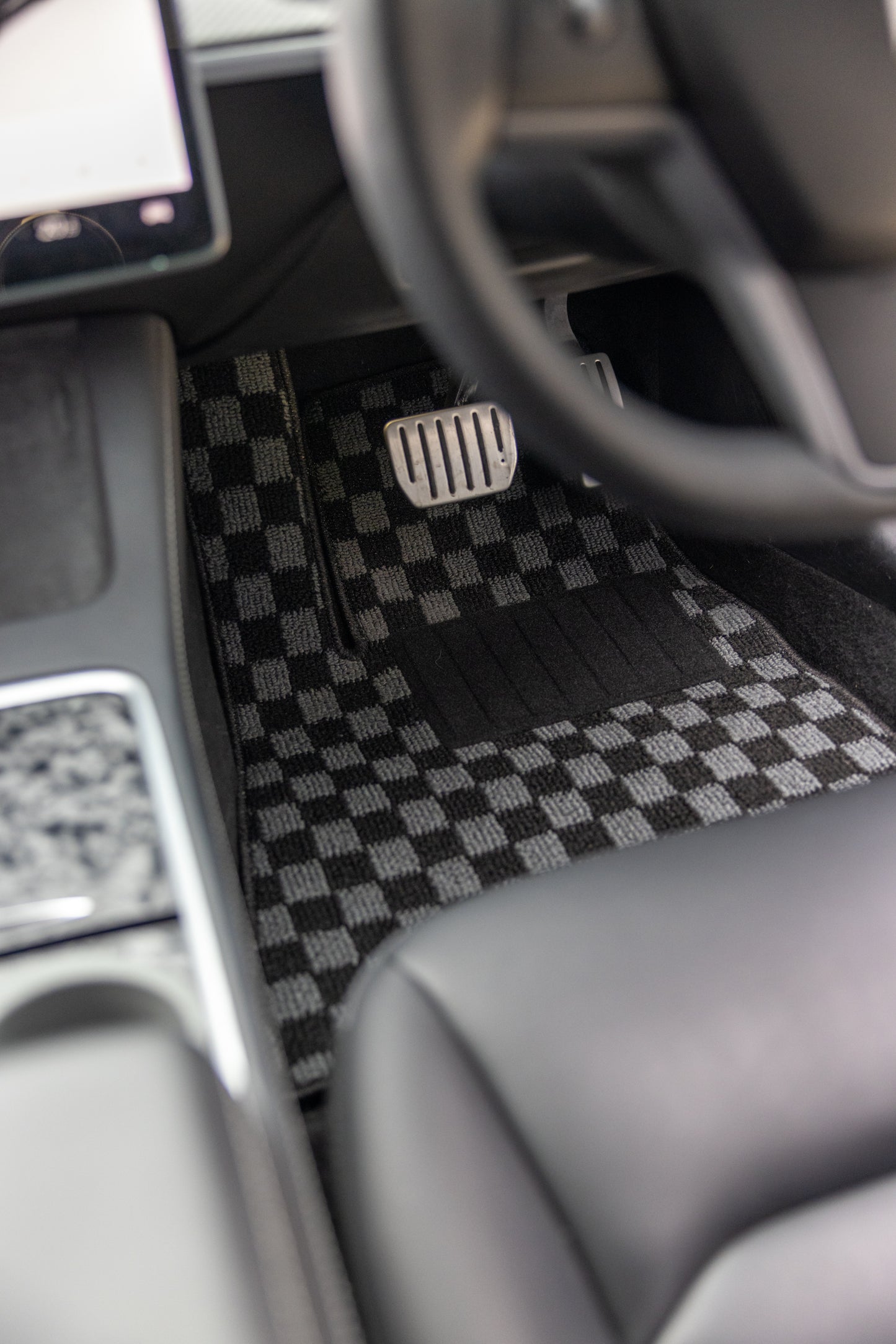 2019-2024 Tesla Model 3 Checker Floor Mats