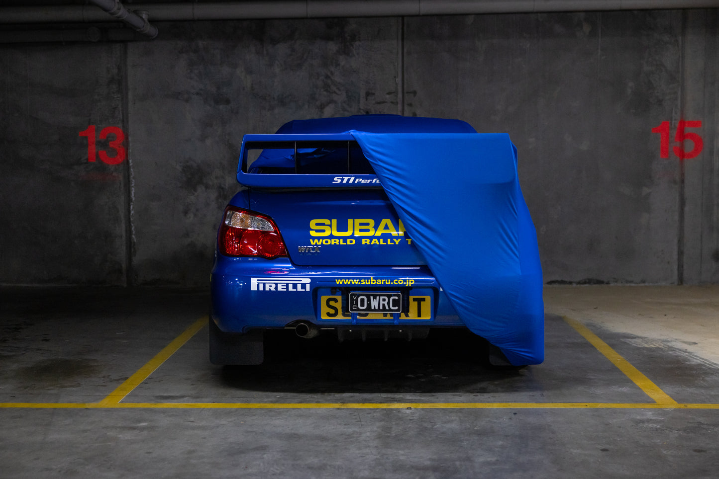 2000-2007 Subaru Impreza WRX STI GD Indoor Car Cover – Custom Fit Velvet Stretch Dust Cover