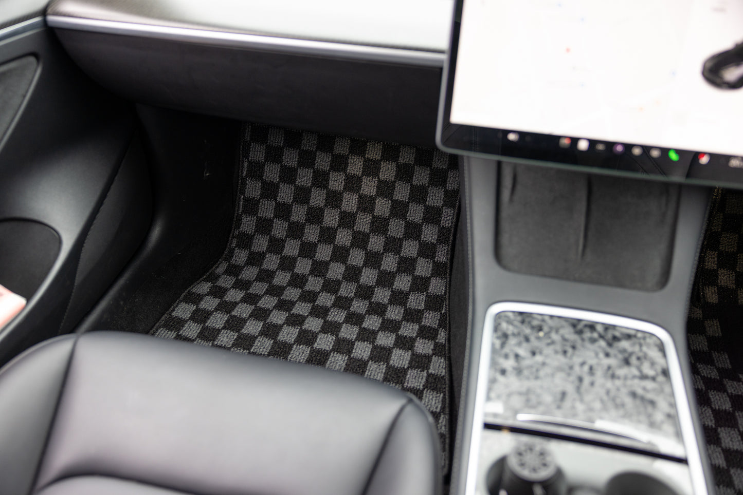 2019-2024 Tesla Model 3 Checker Floor Mats