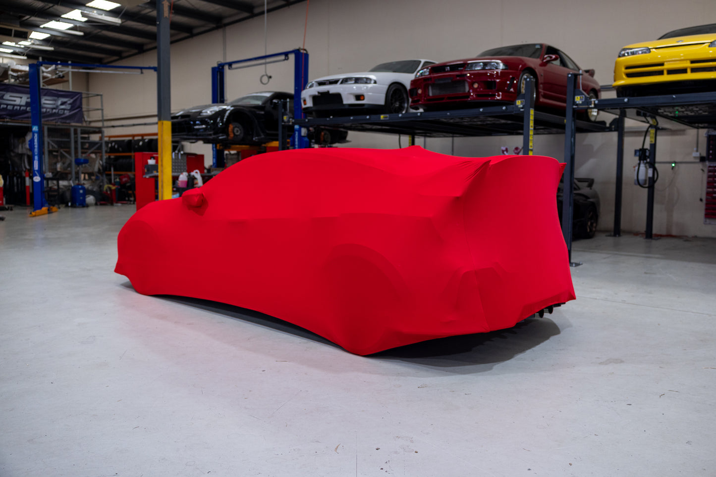 Honda Civic FK8 Type R Indoor Car Cover – Custom Fit Velvet Stretch Dust Cover