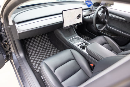 2019-2024 Tesla Model 3 Checker Floor Mats