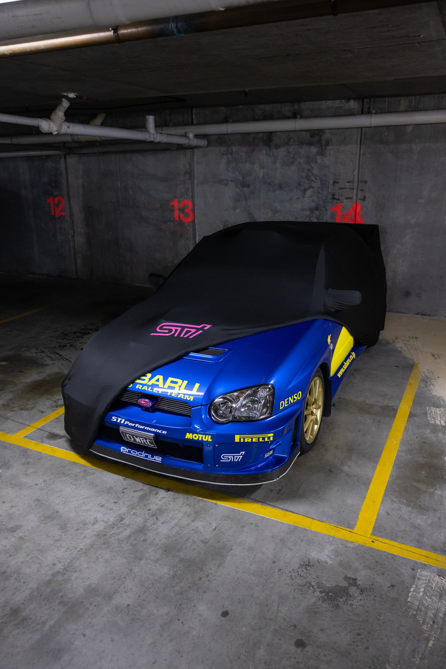 2000-2007 Subaru Impreza WRX STI GD Indoor Car Cover – Custom Fit Velvet Stretch Dust Cover