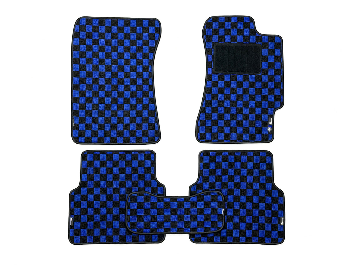 2000-2007 Subaru Impreza WRX STI GDB GDA GGA GGB Checker Floor Mats