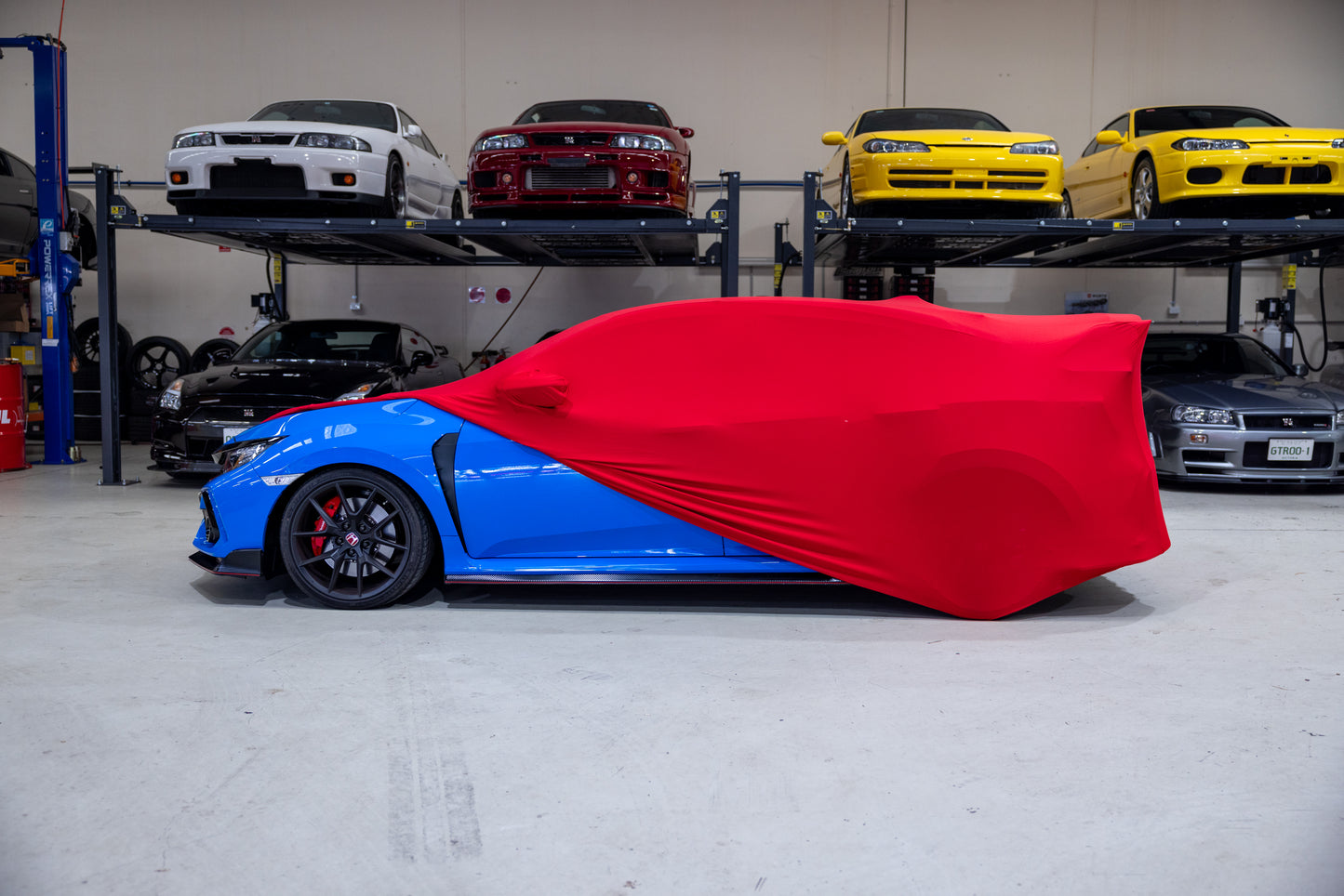Honda Civic FK8 Type R Indoor Car Cover – Custom Fit Velvet Stretch Dust Cover