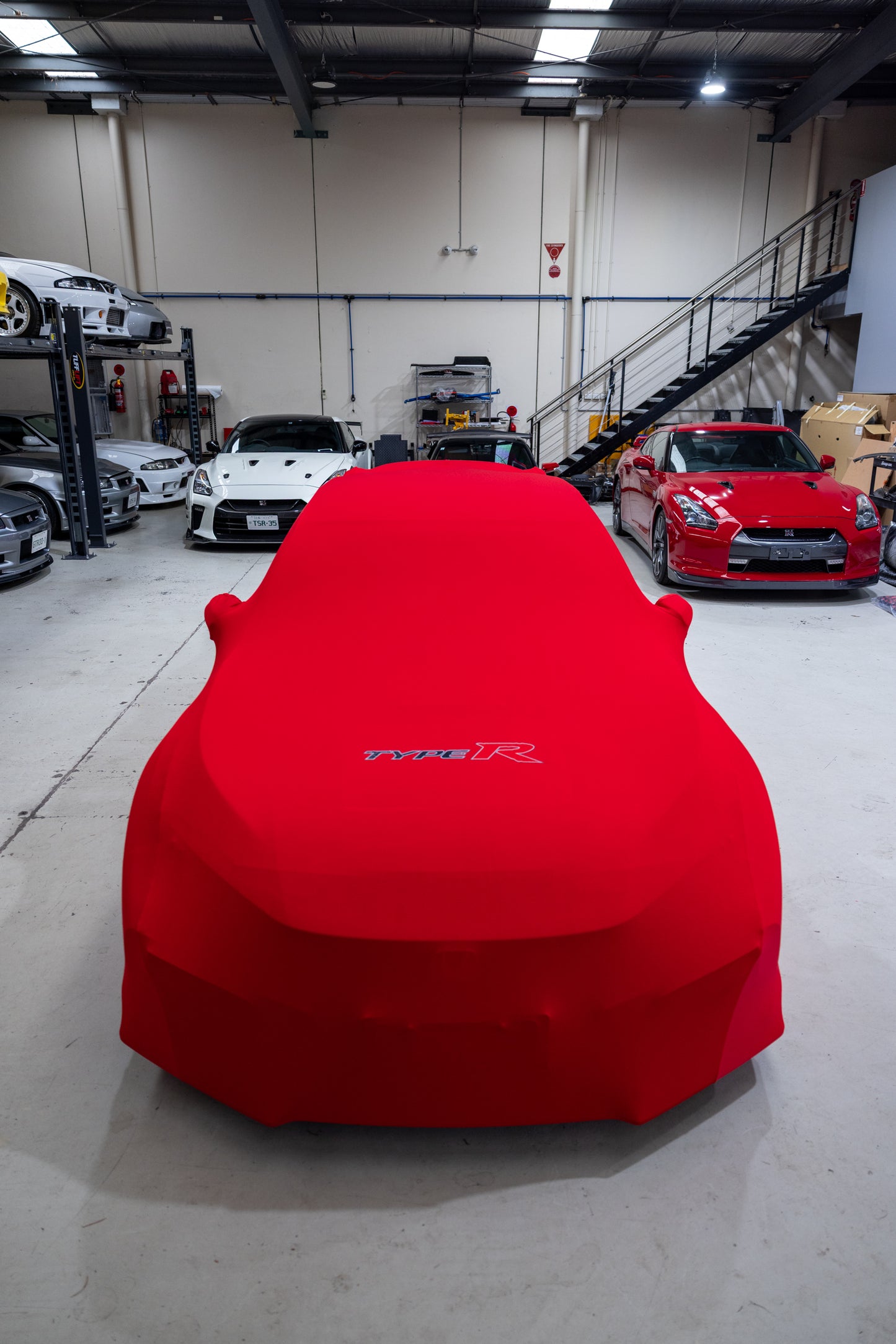 Honda Civic FK8 Type R Indoor Car Cover – Custom Fit Velvet Stretch Dust Cover