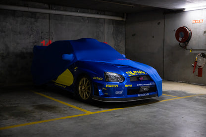 2000-2007 Subaru Impreza WRX STI GD Indoor Car Cover – Custom Fit Velvet Stretch Dust Cover