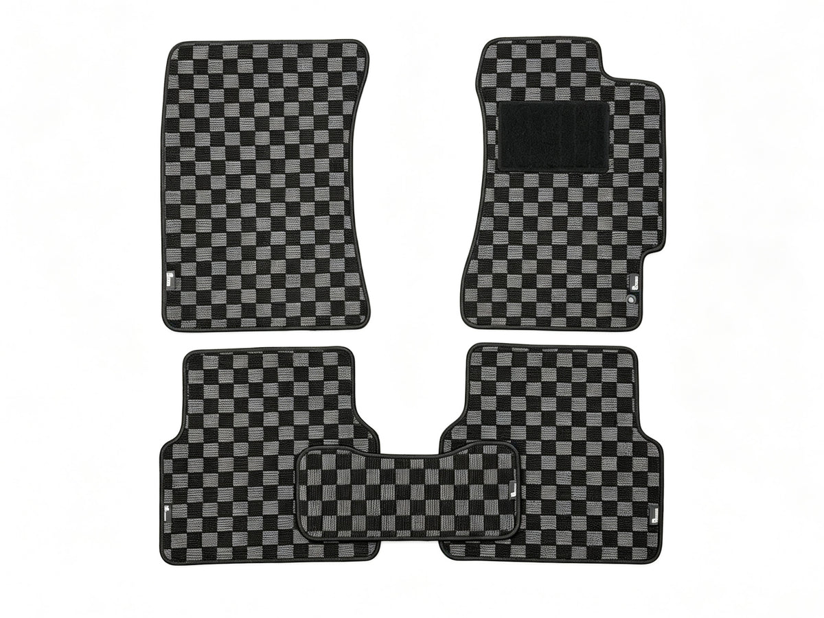 2000-2007 Subaru Impreza WRX STI GDB GDA GGA GGB Checker Floor Mats