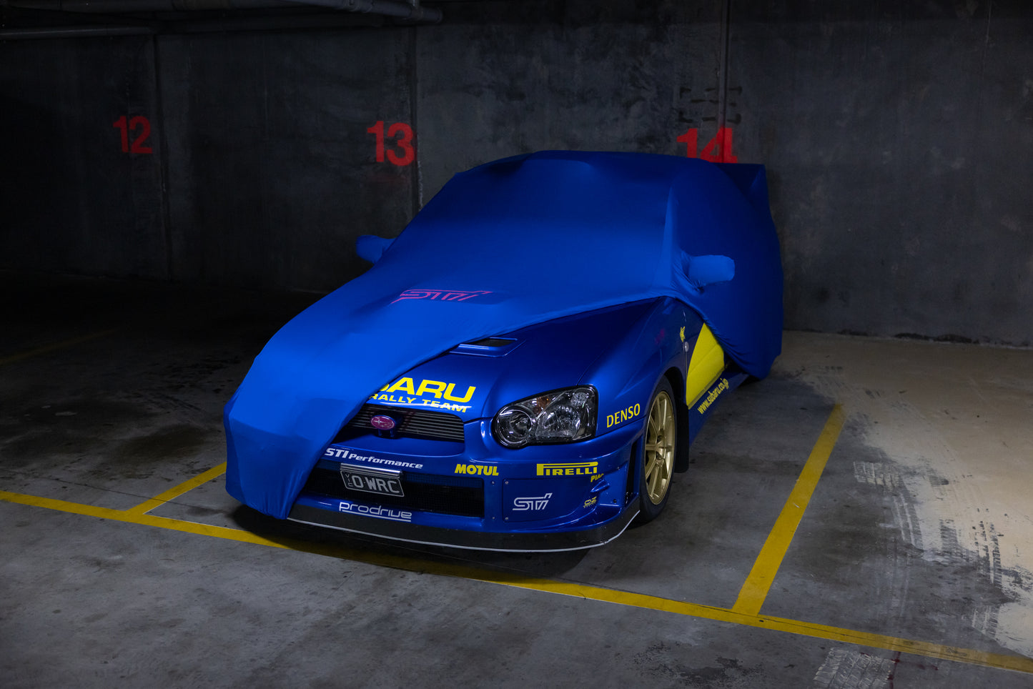 2000-2007 Subaru Impreza WRX STI GD Indoor Car Cover – Custom Fit Velvet Stretch Dust Cover