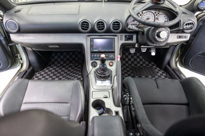 Nissan Silvia S15 Checker Floor Mats