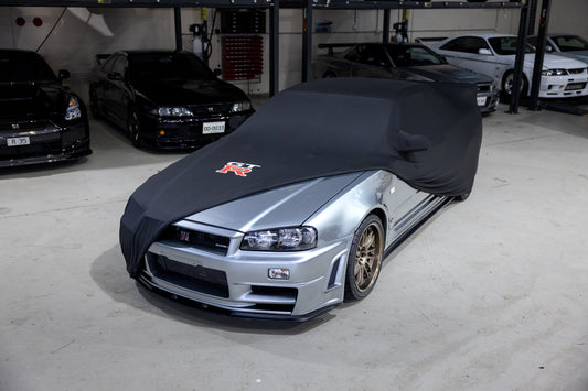Nissan Skyline GTR R34 BNR34 Indoor Car Cover – Custom Fit Velvet Stretch Dust Cover