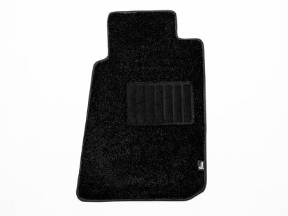 Toyota AE86 Black Curly / Black Wave Style Floor Mats