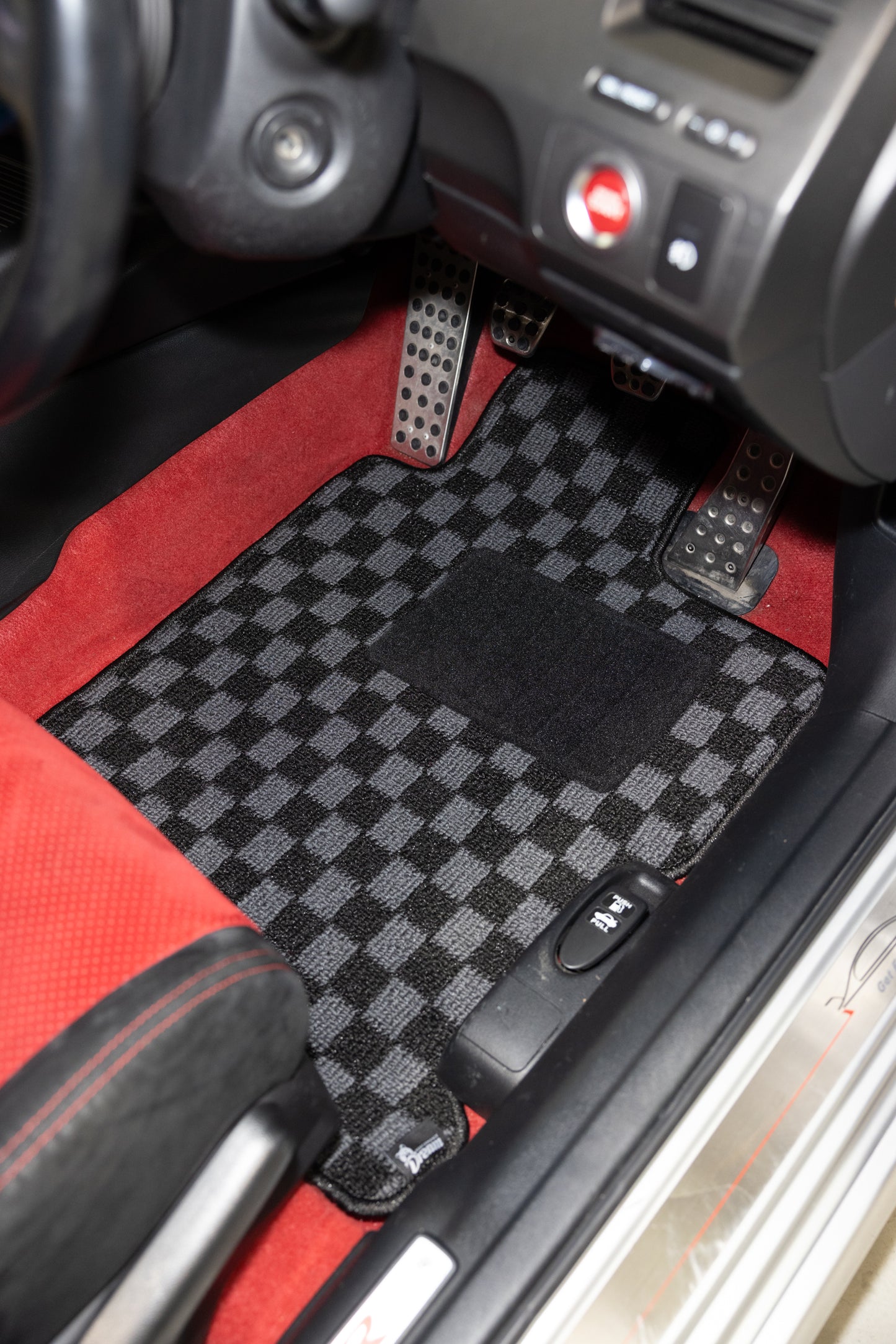 Honda Civic FD2 Type R FD1 Checker Floor Mats