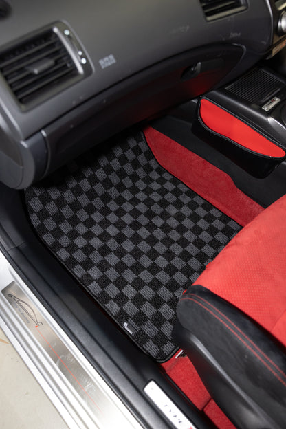 Honda Civic FD2 Type R FD1 Checker Floor Mats