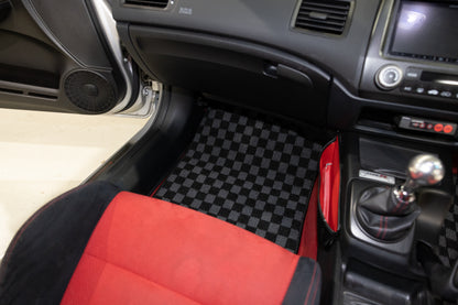 Honda Civic FD2 Type R FD1 Checker Floor Mats