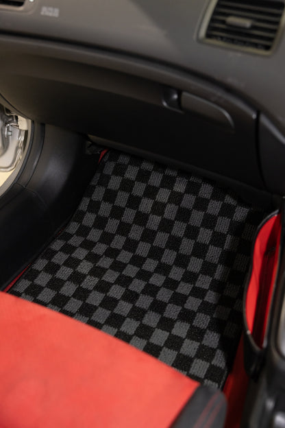 Honda Civic FD2 Type R FD1 Checker Floor Mats