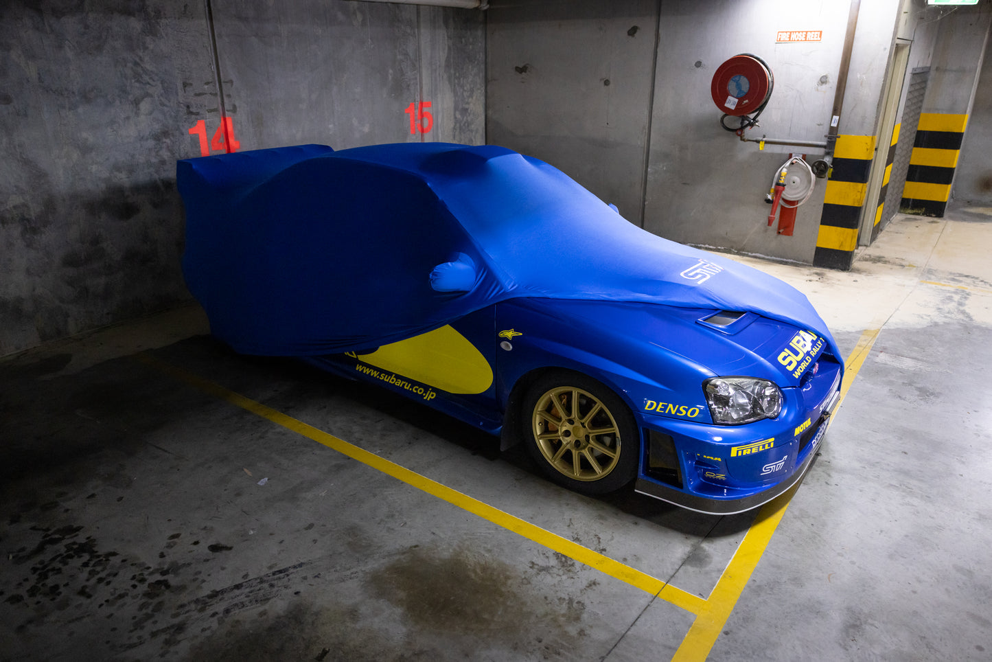 2000-2007 Subaru Impreza WRX STI GD Indoor Car Cover – Custom Fit Velvet Stretch Dust Cover