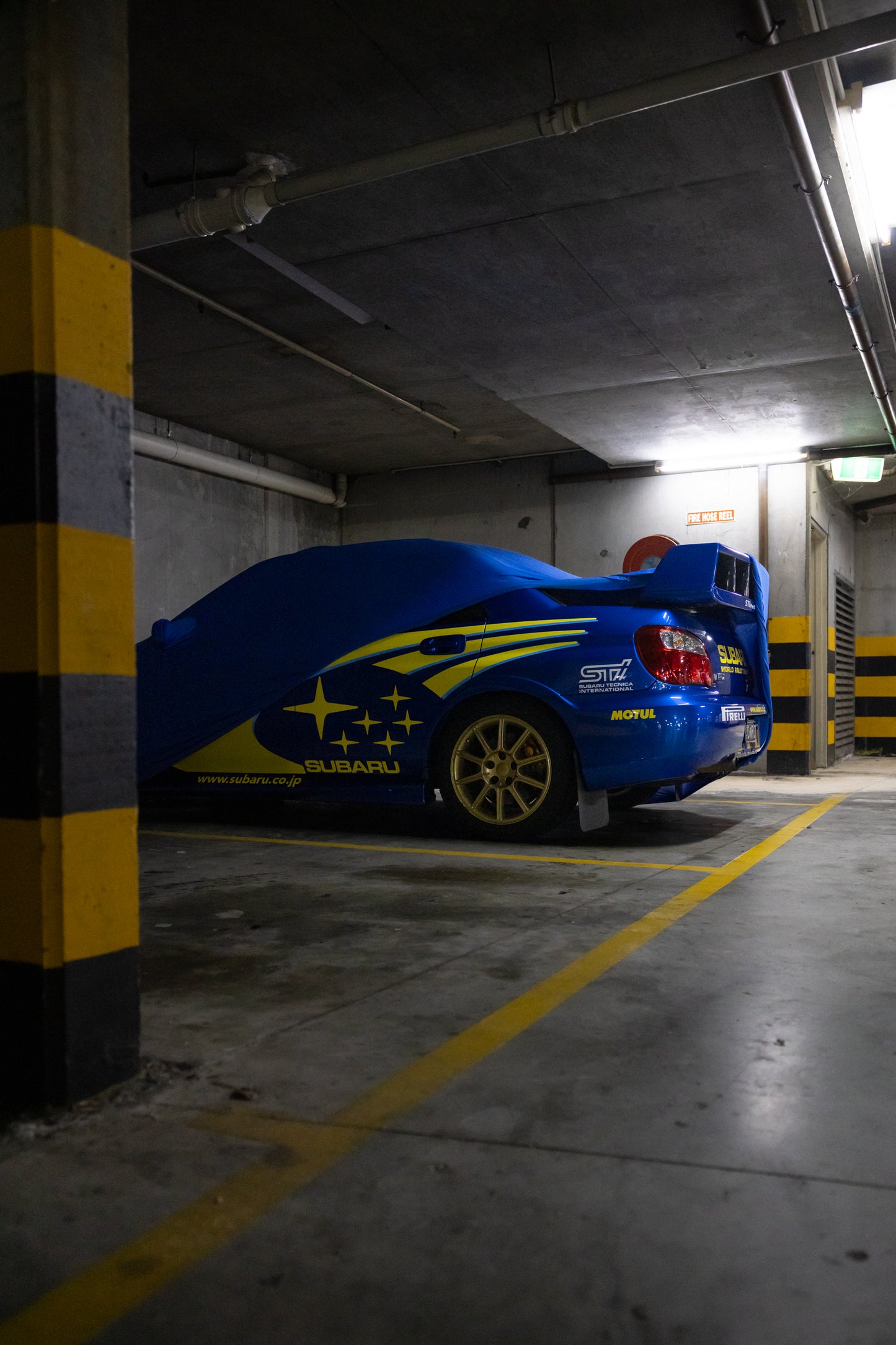 2000-2007 Subaru Impreza WRX STI GD Indoor Car Cover – Custom Fit Velvet Stretch Dust Cover