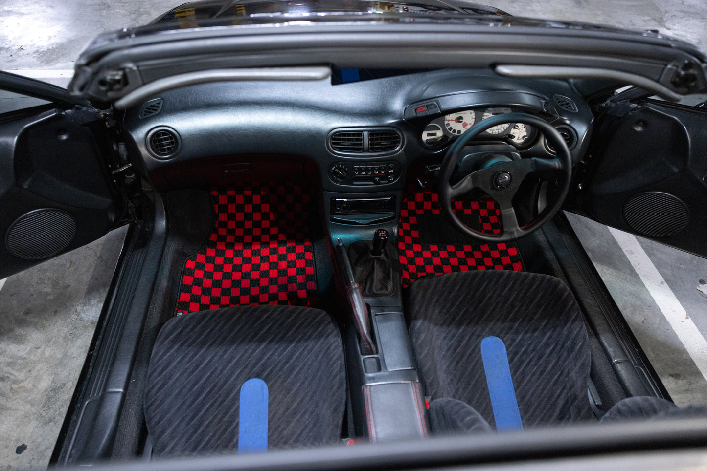 Honda Delsol CRX Checker Mats