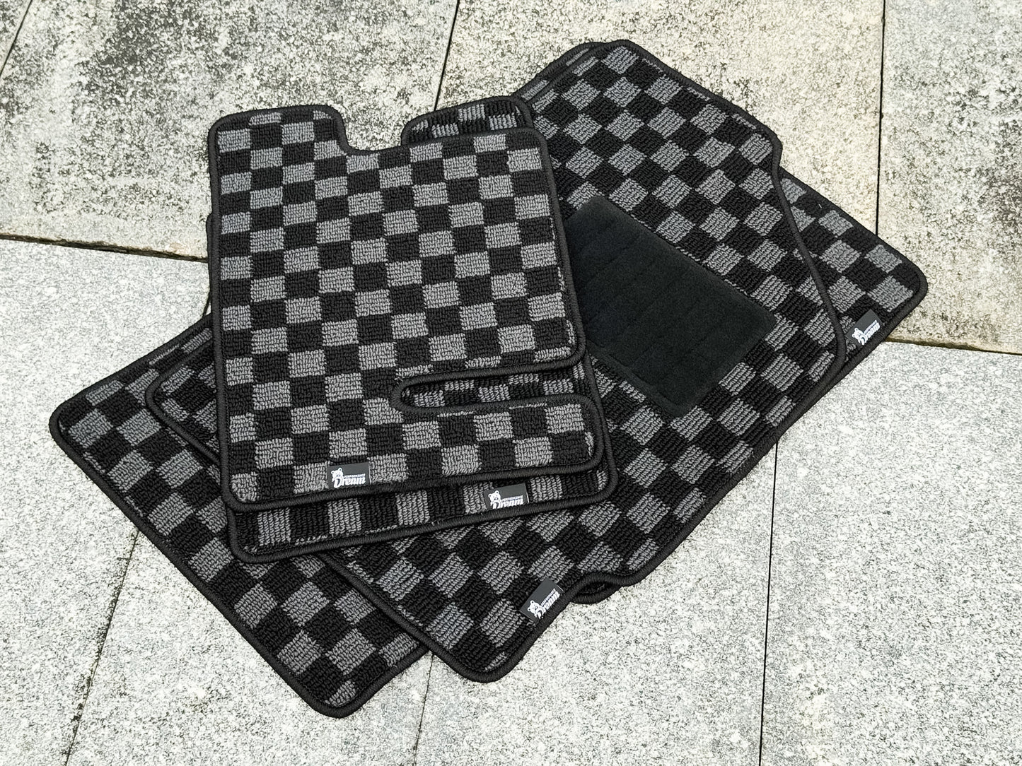 Honda Civic CRX EF8 Checker Floor Mats