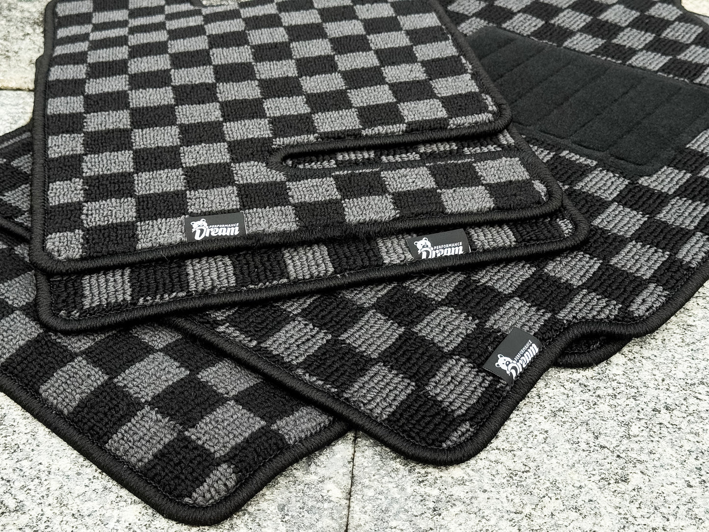 Honda Civic CRX EF8 Checker Floor Mats
