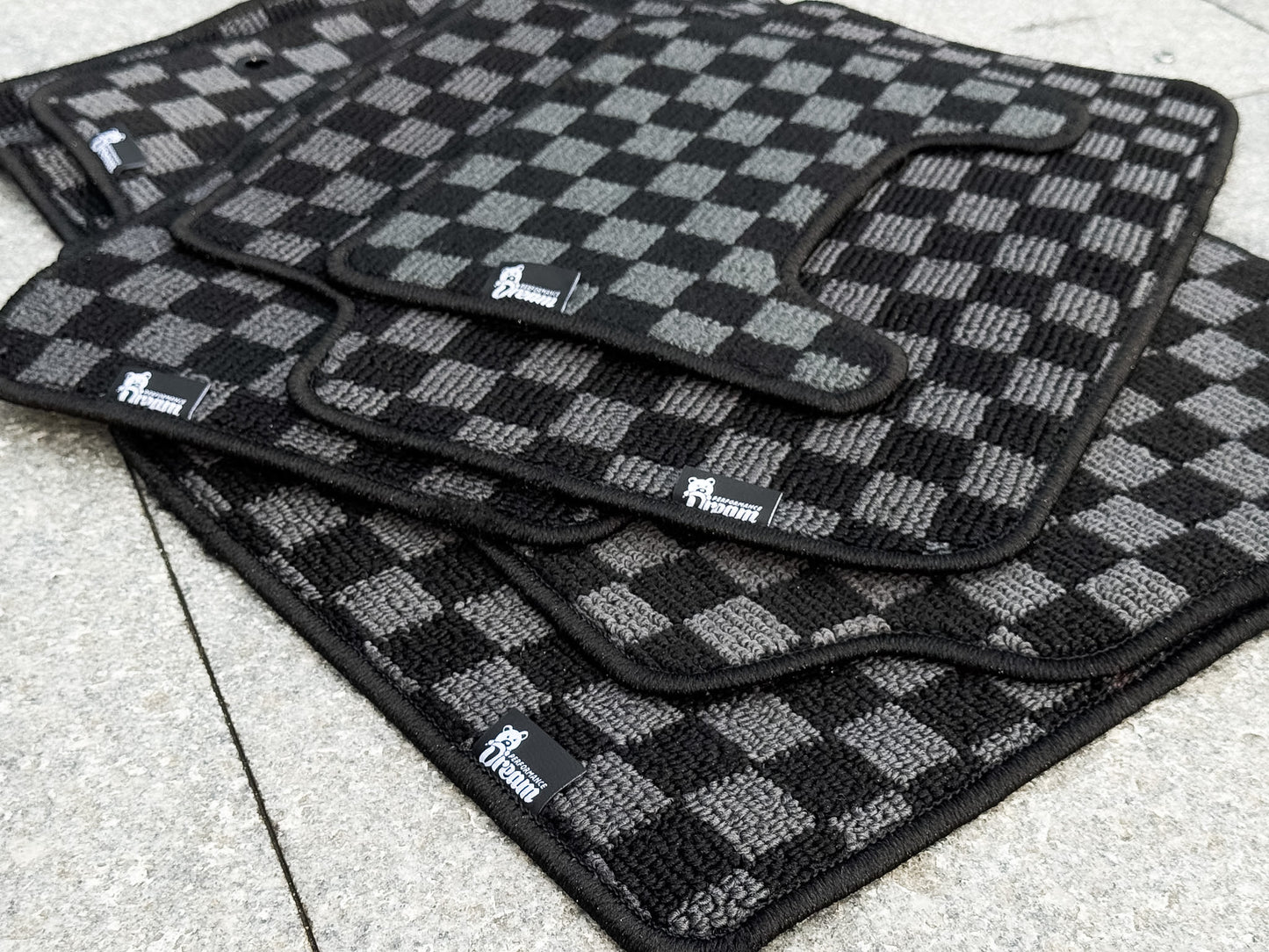 Honda Civic EK4 EK9 Integra DC2 Checker Floor Mats
