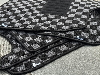 Honda Jazz Fit GD1 GD3 Checker Floor Mats