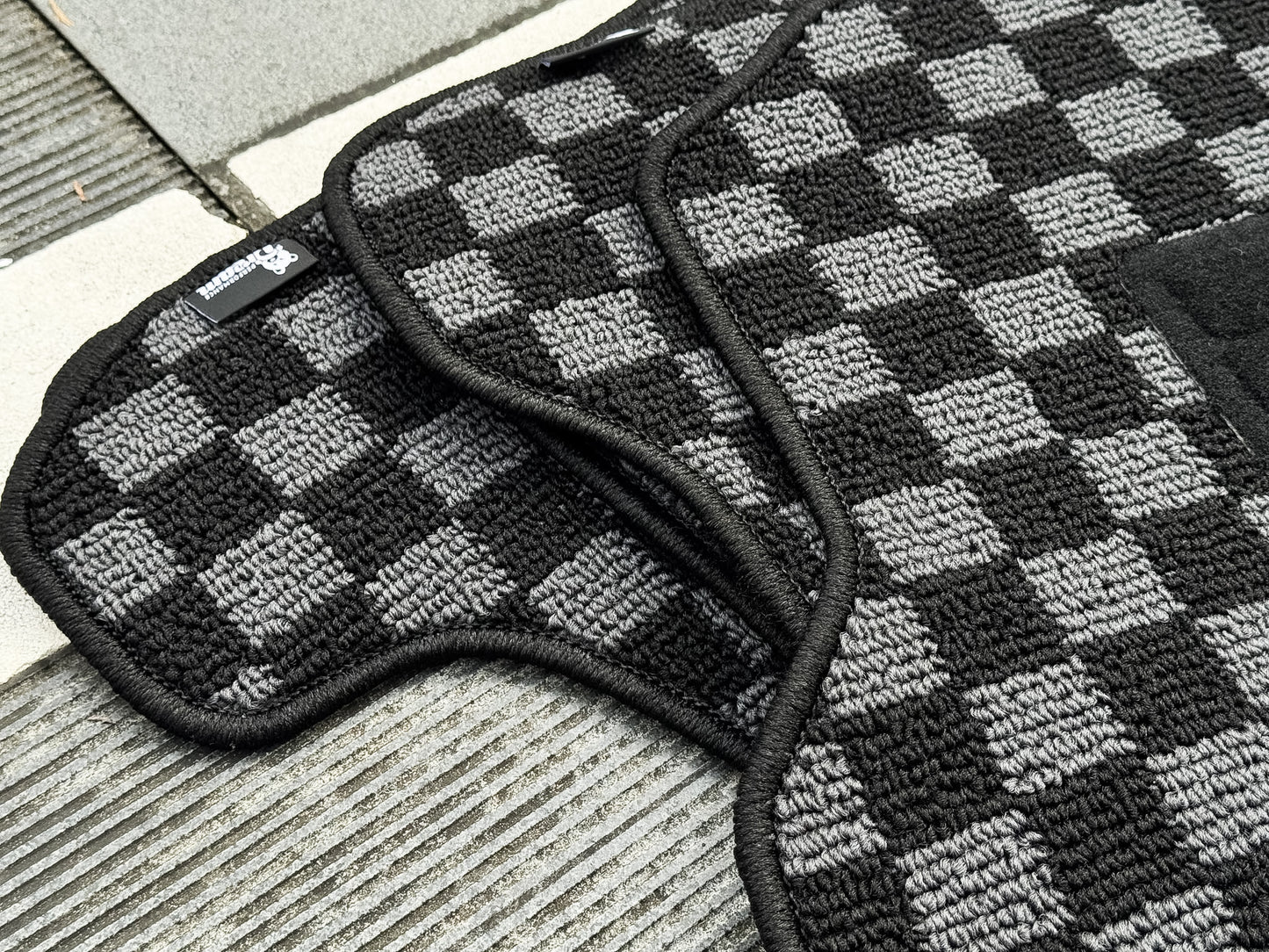 Honda Jazz Fit GD1 GD3 Checker Floor Mats