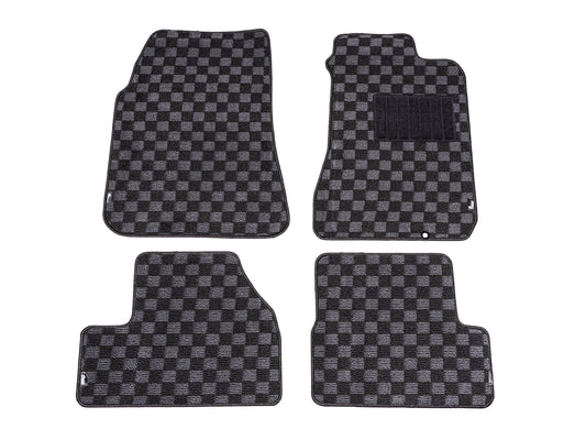 Nissan Silvia S13 180SX 200ZX Checker Floor Mats