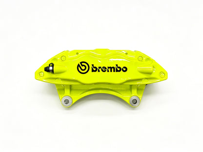 Single rebuilt Brembo F50 caliper, outer face with Brembo logo