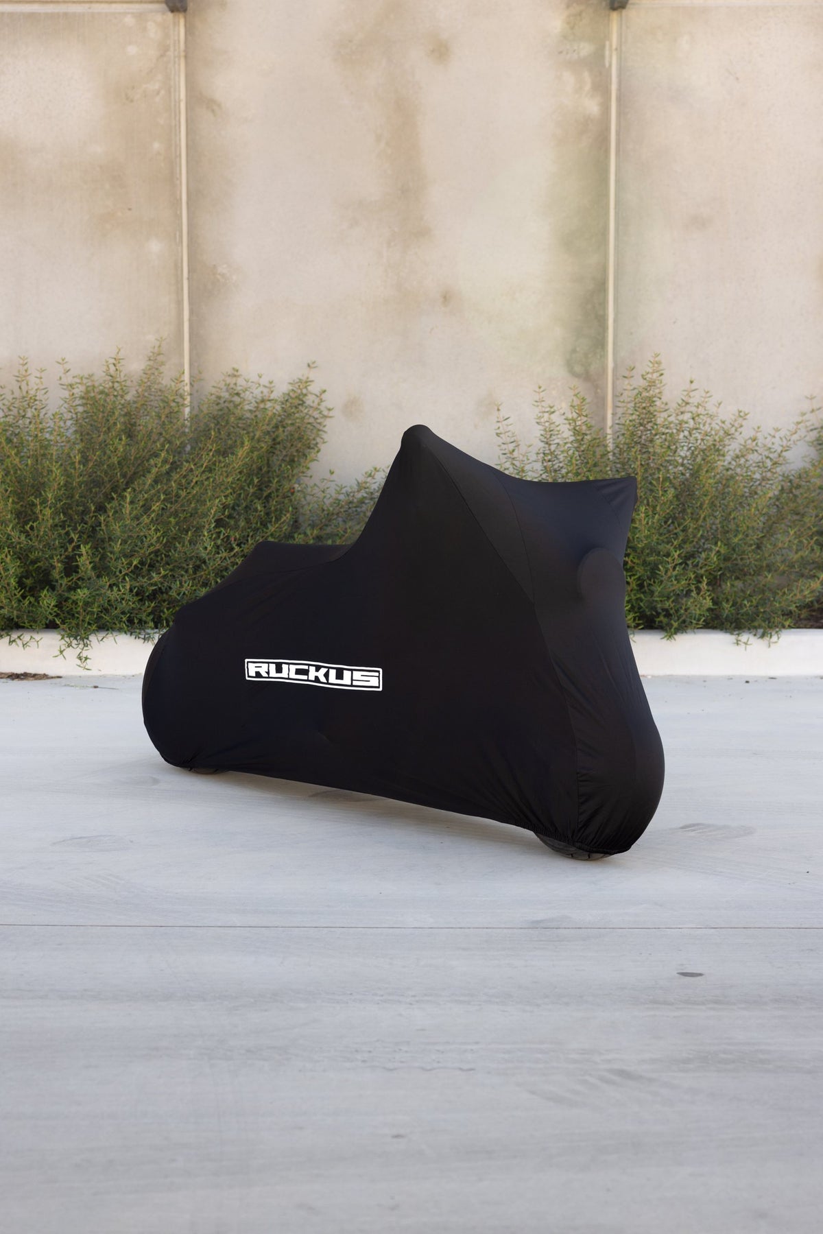 Ruckus Zoomer NPS50 bike cover, front three quarter view