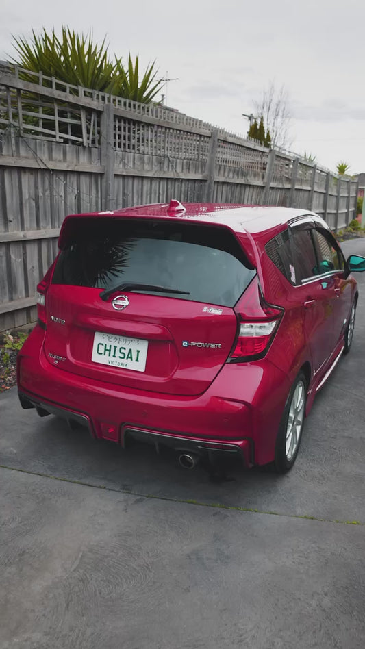 Nissan Note e-POWER E12 Checker Boot Mats