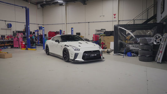 Nissan R35 GTR twist yarn floor mats video